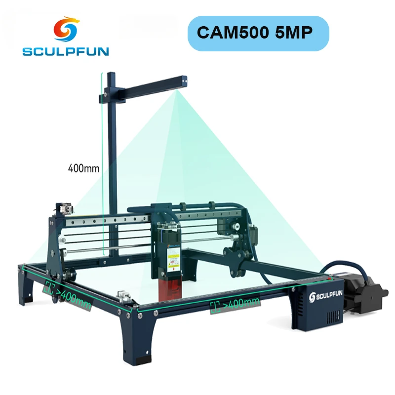 Industrial Laser Engraver - كاميرا SCULPFUN CAM500 Lightburn تحديد المواقع