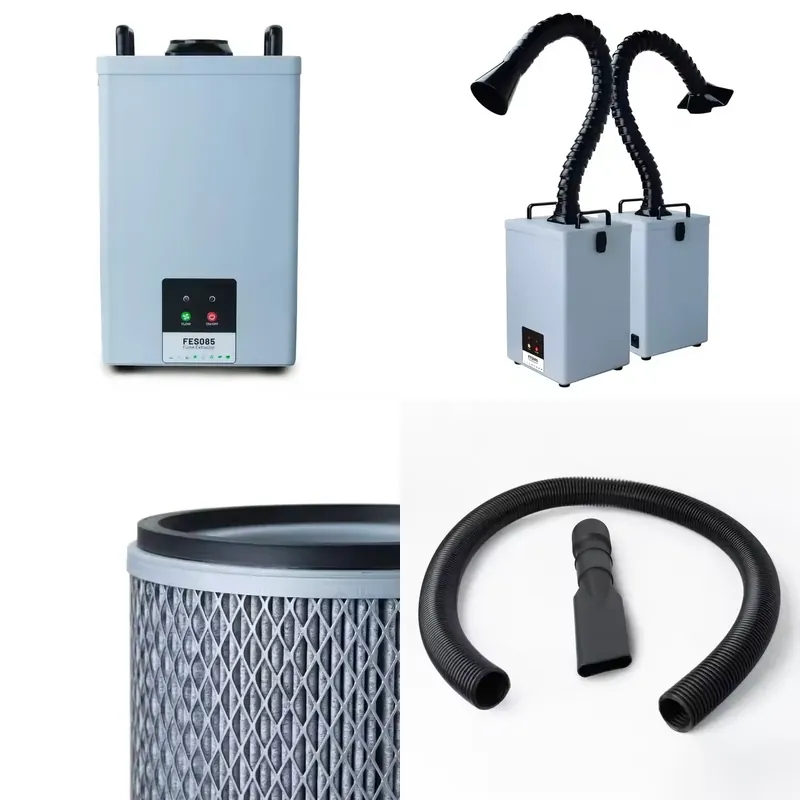 Industrial Laser Fume Extractor - جهاز استخراج غبار وأدخنة اللحام الصناعي
