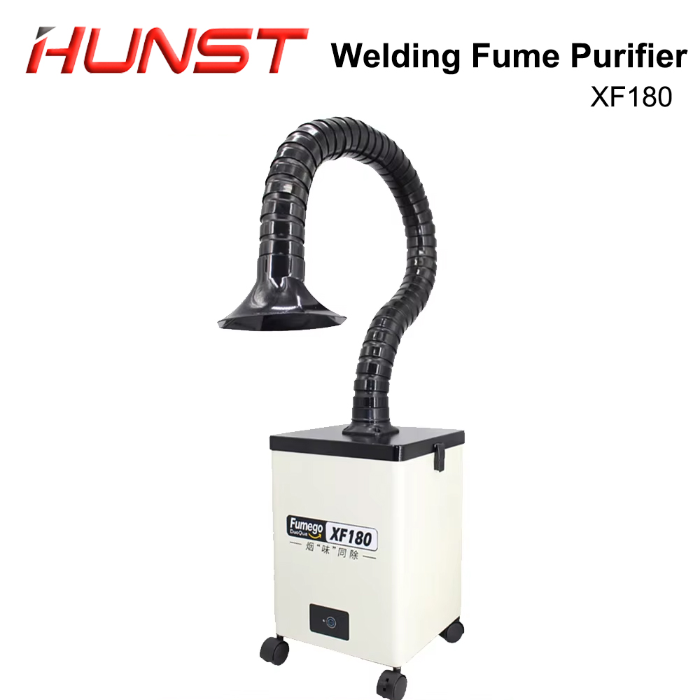 Industrial Laser Fume Extractor - Hunst XF180 الليزر آلة استخلاص الدخان