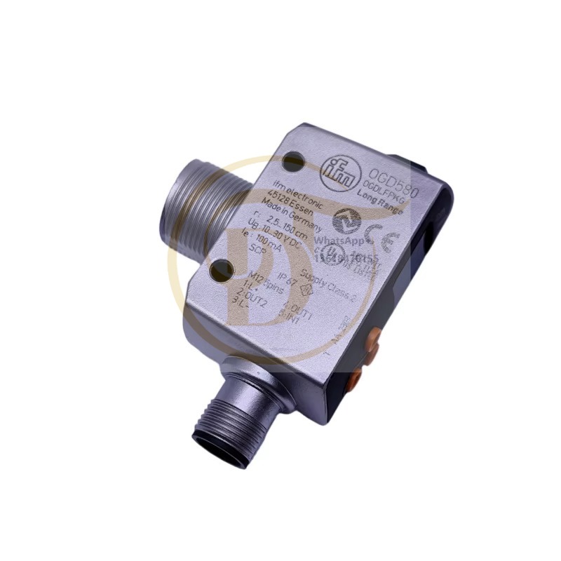 Industrial Laser Sensor - مستشعر المسافة IFM OGD580، مستشعر قياس