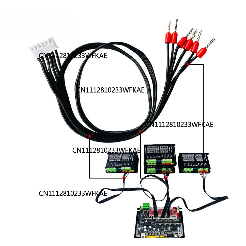 Controller Grbl Board - يقوم المحرك الخطوي بتشغيل كابل التوصيل