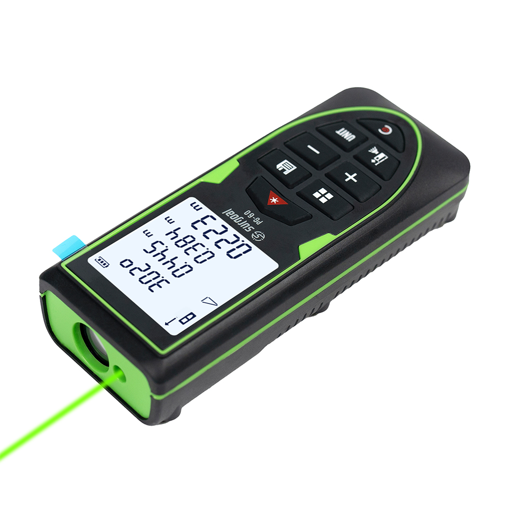 جهاز قياس المسافة بالليزر الأخ - مراجعة Industrial Laser Tape Measure وسعره