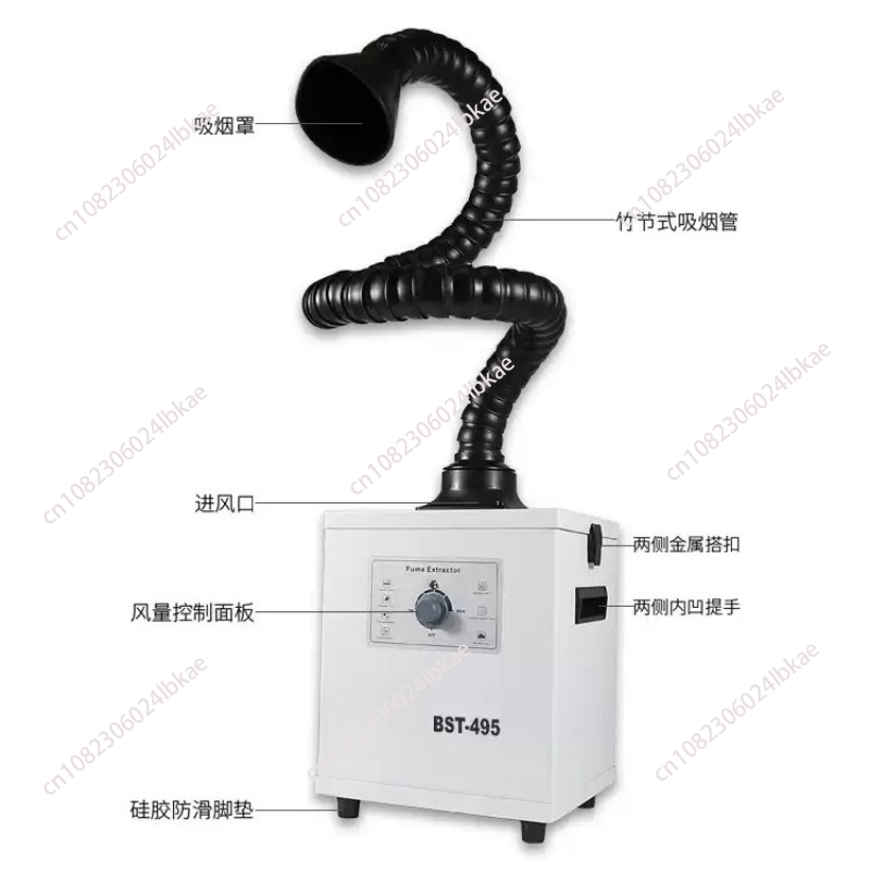 BST-495 مرشح العادم أداة تنقية - مراجعة Industrial Laser Fume Extractor وسعره