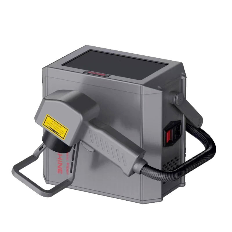 DMX الألياف المحمولة آلة النقش - مراجعة Industrial Handheld Laser Printer وسعره