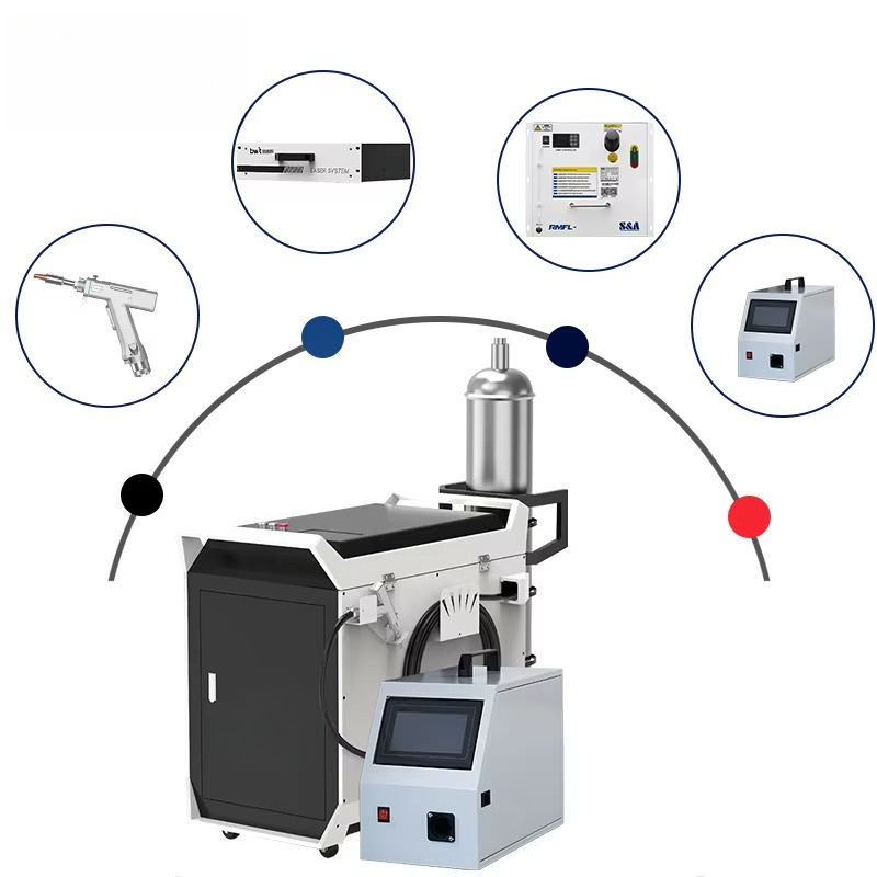 ماكينة لحام ليزر محمولة متعددة - مراجعة Industrial Laser Welding Machine Hand Held وسعره