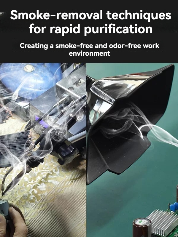 جهاز امتصاص دخان اللحام الصغير - مراجعة Industrial Laser Fume Extractor وسعره