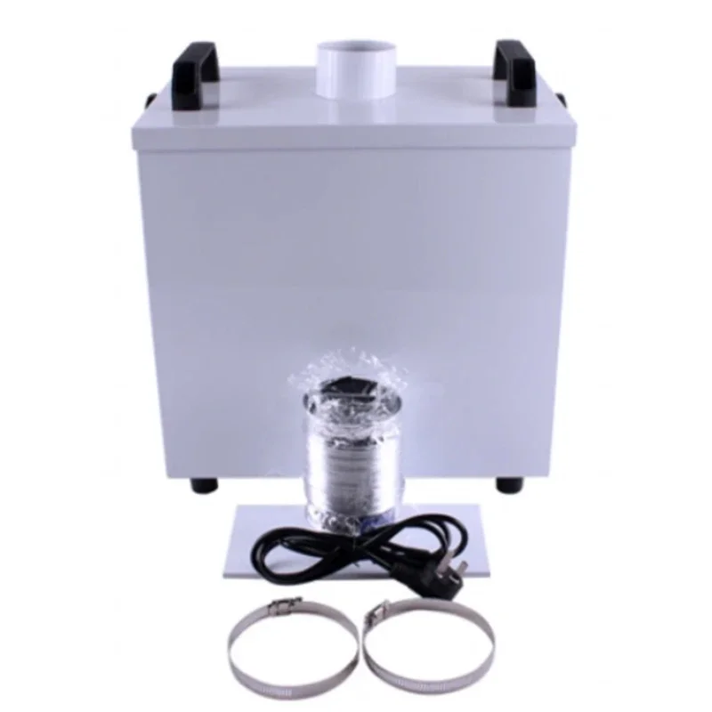 نظام معالجة الدخان الصناعي بقو - مراجعة Industrial Laser Fume Extractor وسعره
