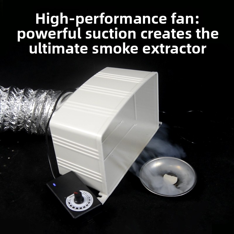 جهاز شفط أبخرة اللحام قوي ومدم - مراجعة Industrial Laser Fume Extractor وسعره