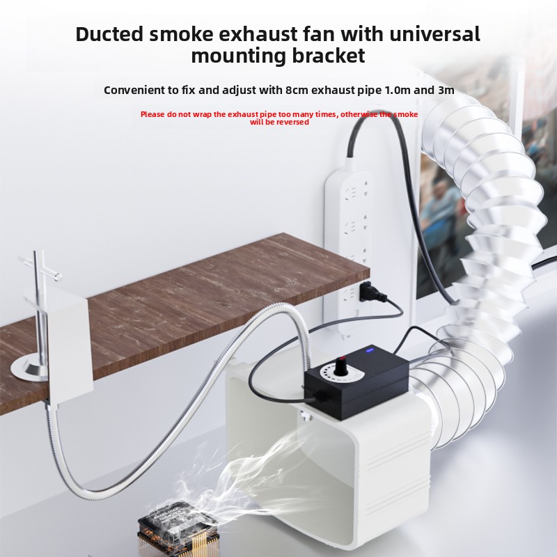 جهاز شفط أبخرة اللحام قوي ومدم - مراجعة Industrial Laser Fume Extractor وسعره