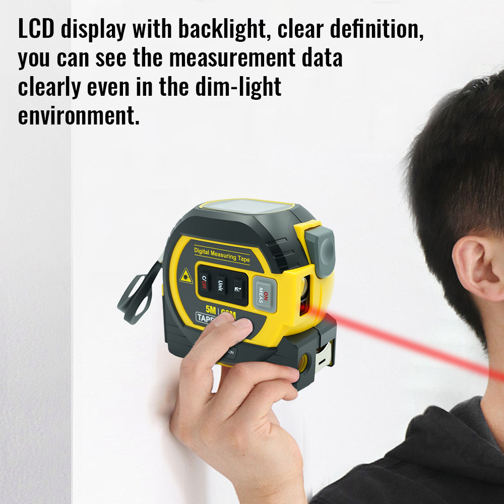 شريط قياس ليزري جديد 2026، 3 ف - مراجعة Industrial Laser Tape Measure وسعره