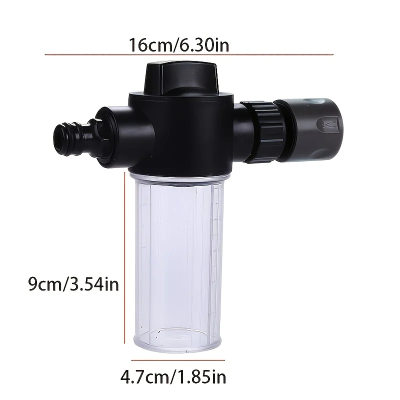GOUN HOSE مولد رغوة غسيل السيا - مراجعة Laser Nozzle Ceramic وسعره