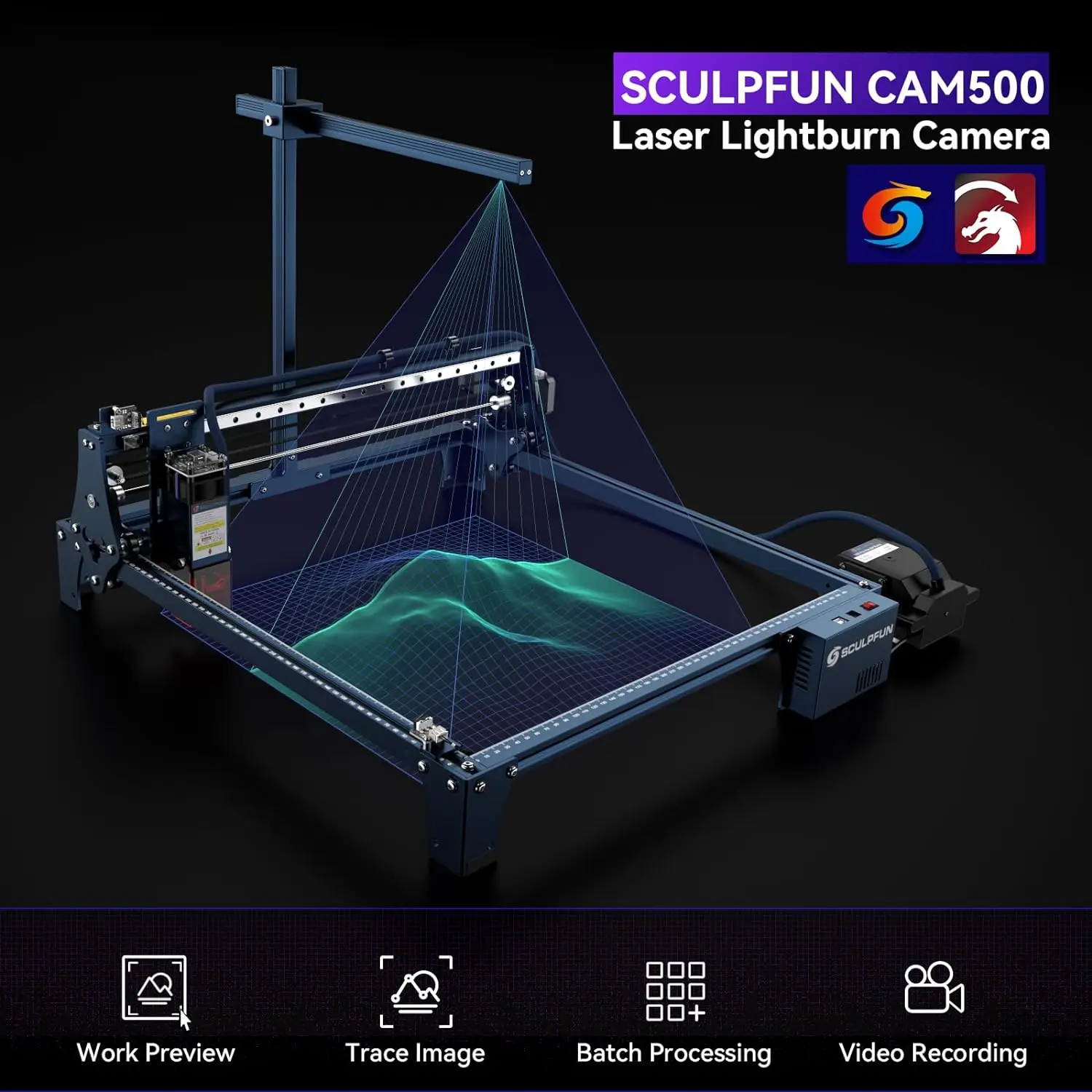 كاميرا SCULPFUN CAM500 Lightbu - مراجعة Industrial Laser Engraver وسعره