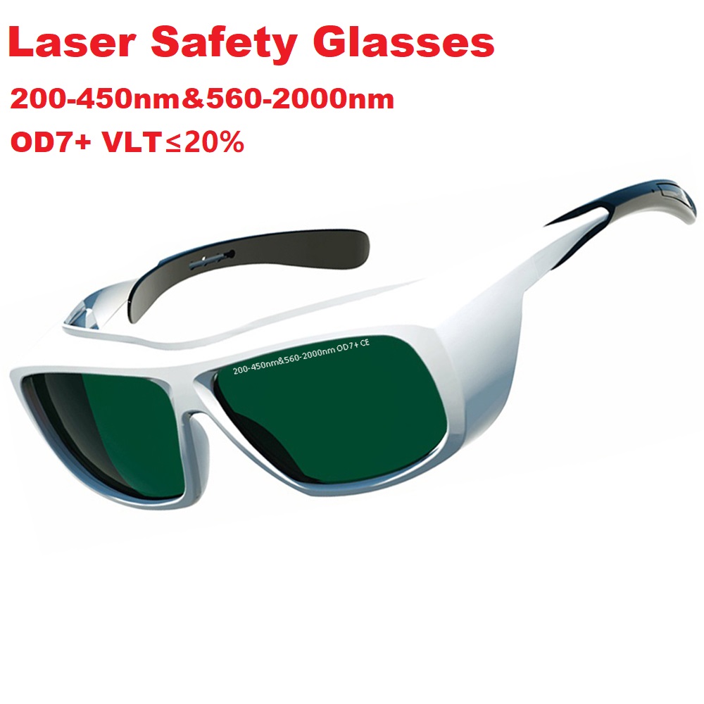 OD7 + نظارات السلامة بالليزر ن - مراجعة Industrial Laser Glasses وسعره
