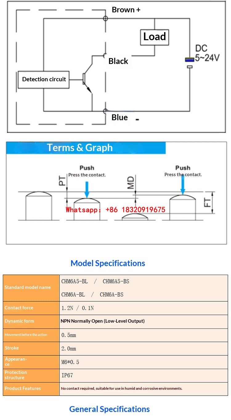 مستشعر لمس بدون تلامس من نوع C - مراجعة Limit Switch Cnc وسعره