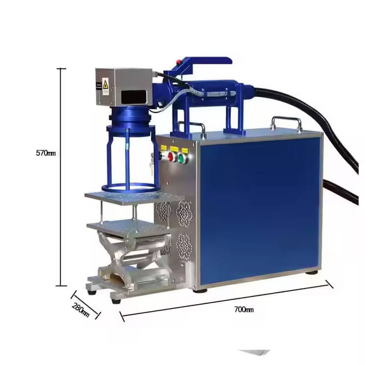 آلة نقش بالليزر الليفي S4 بقوة - مراجعة Industrial Laser Engraver وسعره