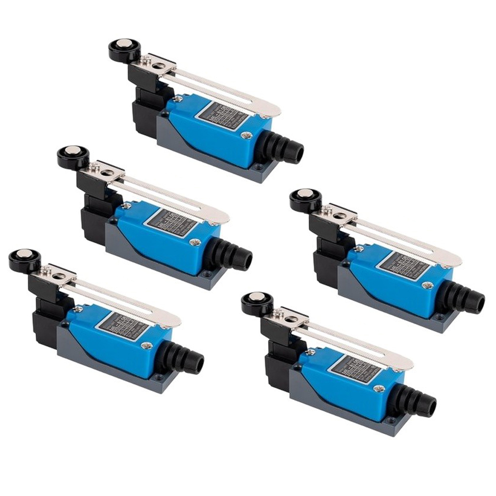 5 قطع مفاتيح حد بذراع دوار لحظ - مراجعة Limit Switch Cnc وسعره