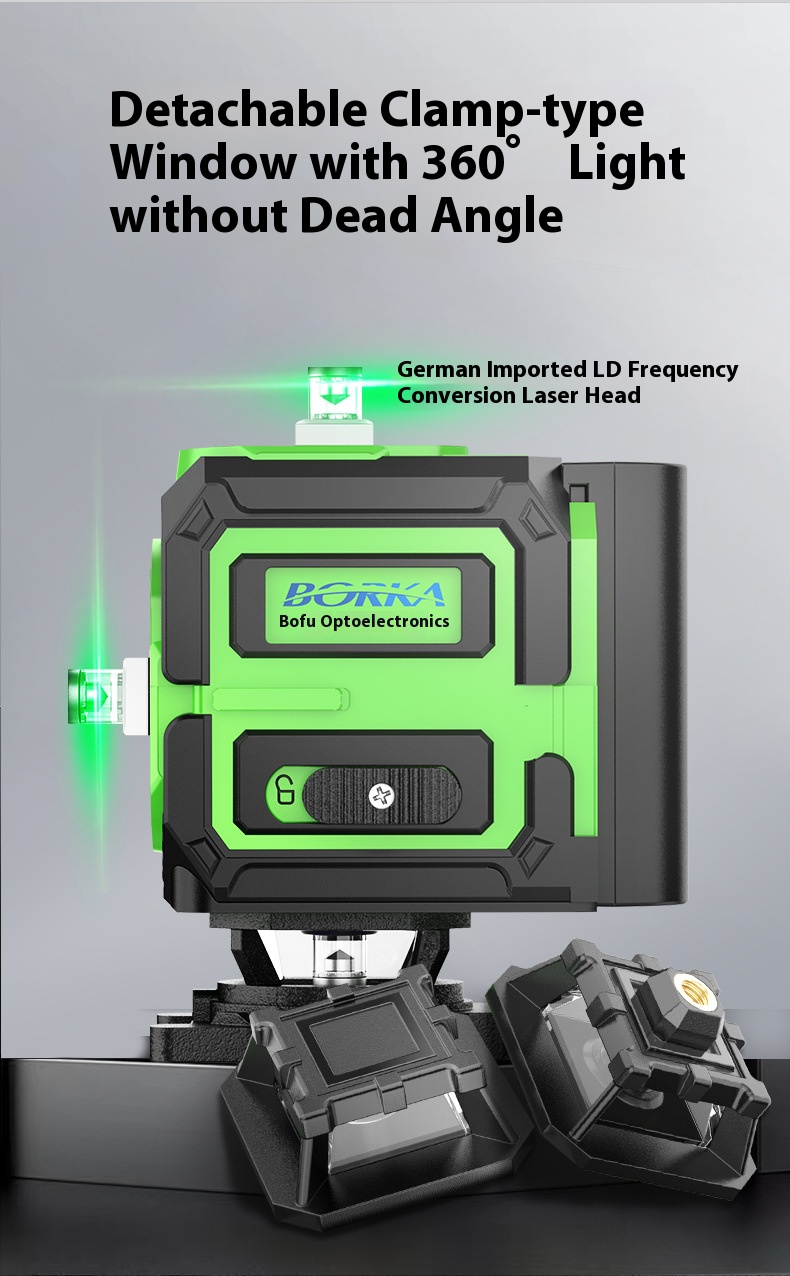 جهاز ليزر أخضر 4D16-Line للاست - مراجعة Industrial Laser Line Projector وسعره