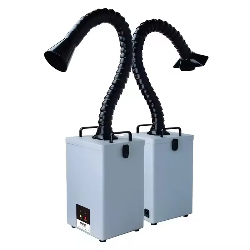 جهاز استخراج غبار وأدخنة اللحا - مراجعة Industrial Laser Fume Extractor وسعره