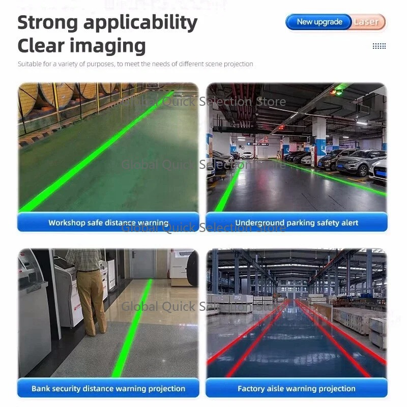 جهاز عرض خطوط السلامة بالليزر  - مراجعة Industrial Laser Line Projector وسعره