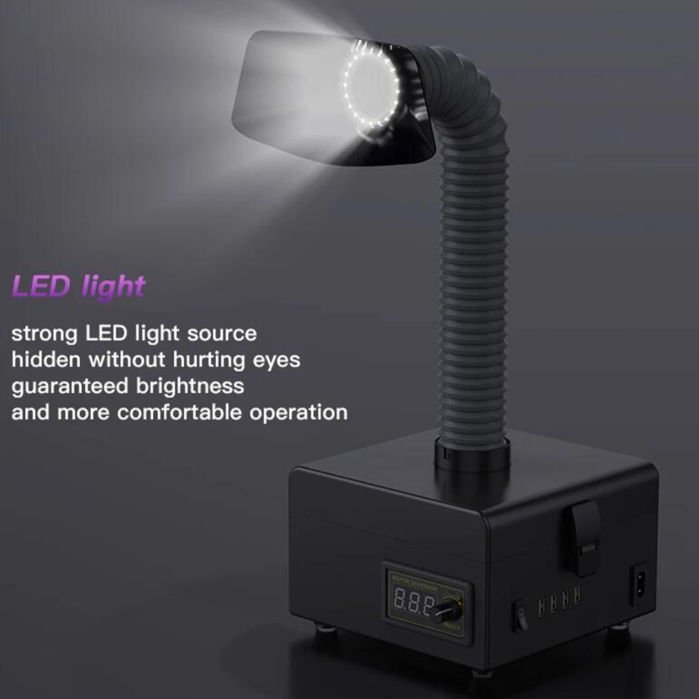 DIGRAY ZJ-802 ZJ-802S لحام تنق - مراجعة Industrial Laser Fume Extractor وسعره