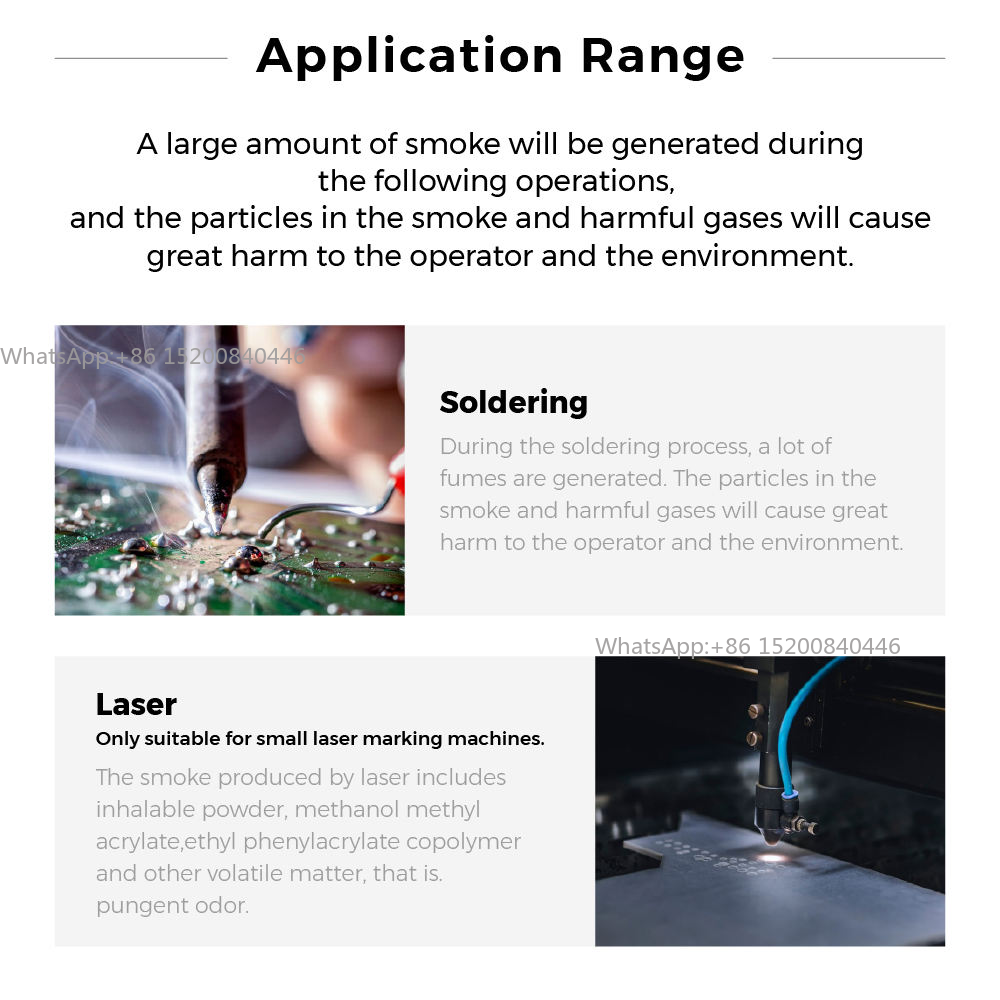 جهاز استخراج أبخرة اللحام الصن - مراجعة Industrial Laser Fume Extractor وسعره