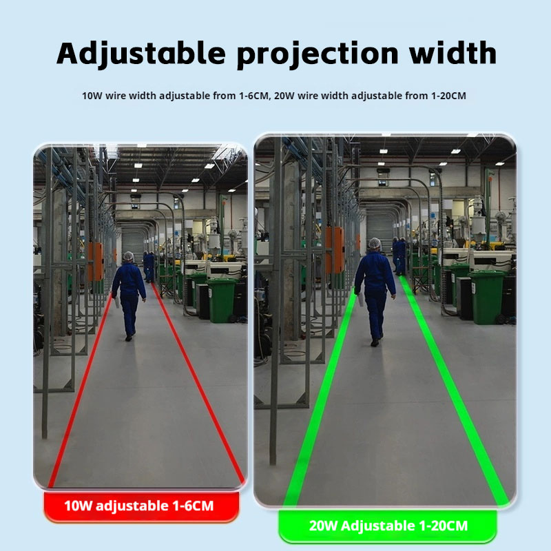 جهاز عرض خطوط الليزر الصناعية  - مراجعة Industrial Laser Line Projector وسعره
