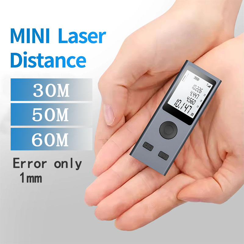 ليزر صغير Rangefinder شريط قيا - مراجعة Industrial Laser Tape Measure وسعره