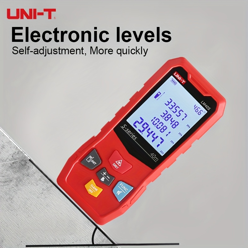 وحدة ليزر Rangefinder LM40S/60 - مراجعة Industrial Laser Tape Measure وسعره