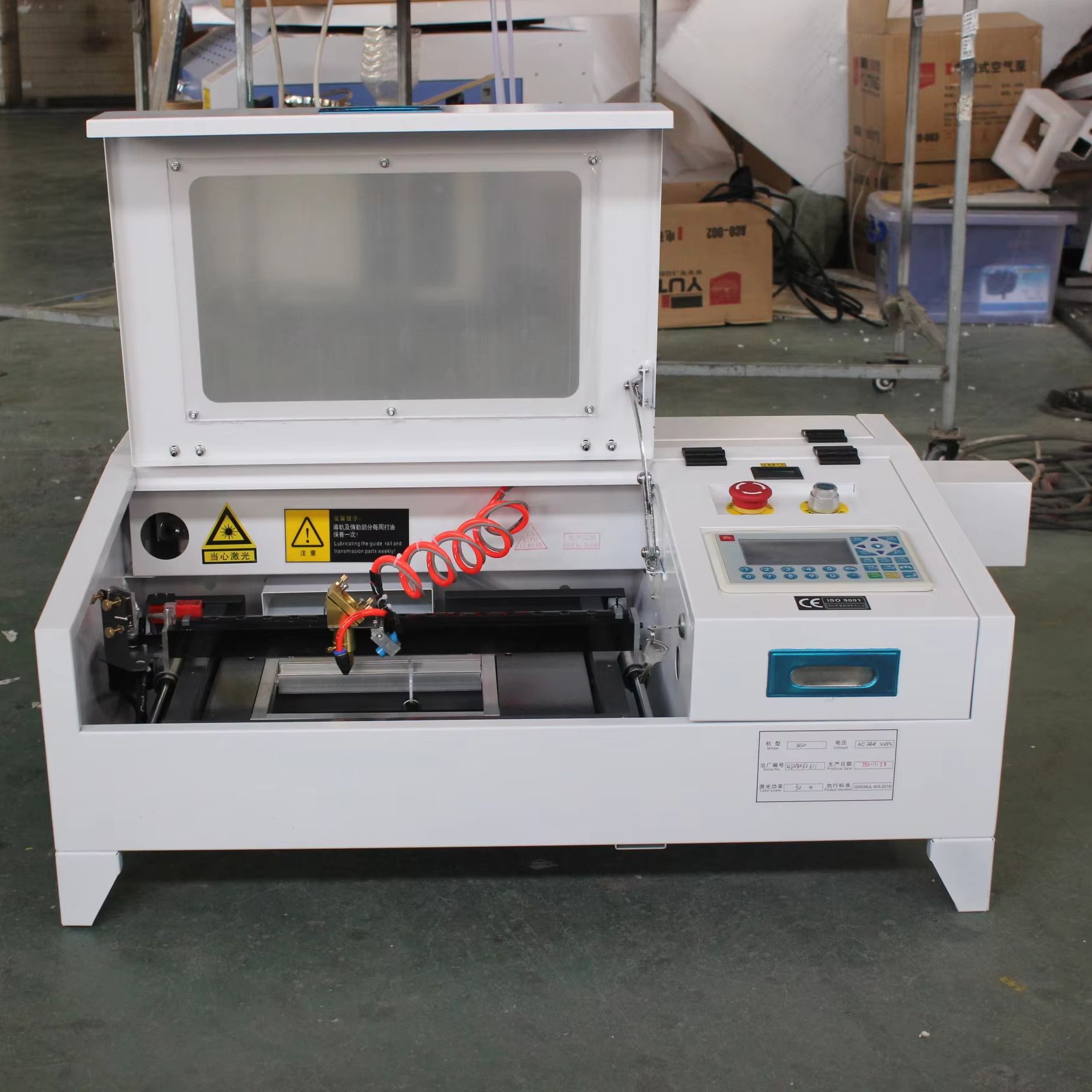 ماكينة النقش بالليزر BK-K3020B - مراجعة Co2 Laser Engraving Machine وسعره