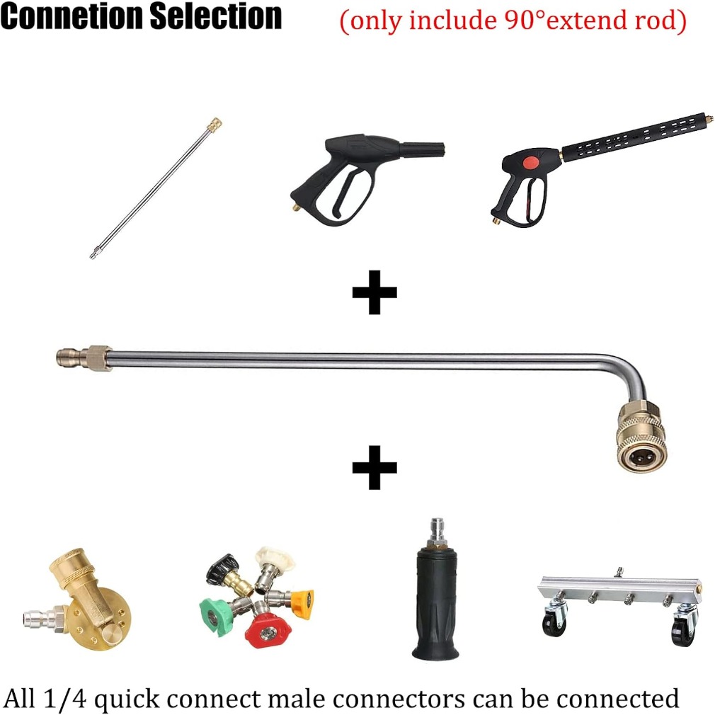 عصا تمديد لغسالة الضغط بطول 13 - مراجعة Laser Nozzle Ceramic وسعره