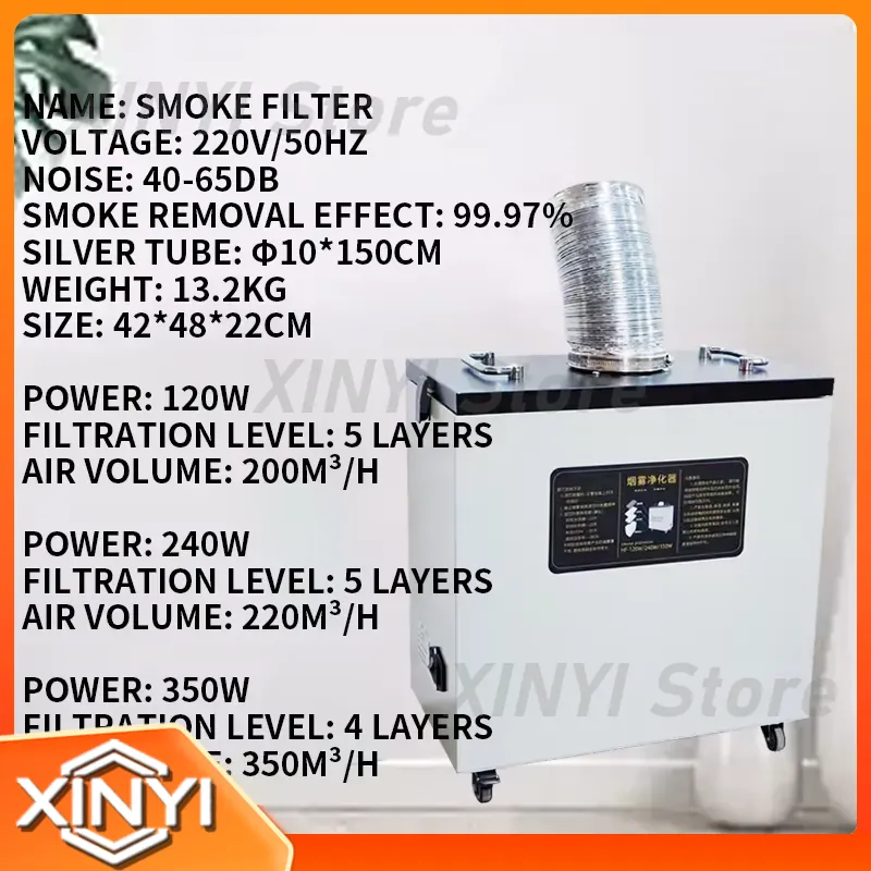جهاز استخراج الأبخرة الصناعي ا - مراجعة Industrial Laser Fume Extractor وسعره