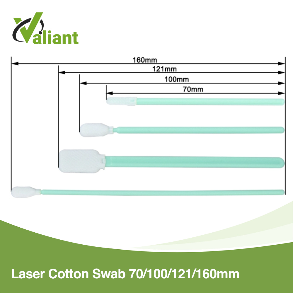 100 قطعة من مسحات القطن الصناع - مراجعة Industrial Laser Cleaning وسعره
