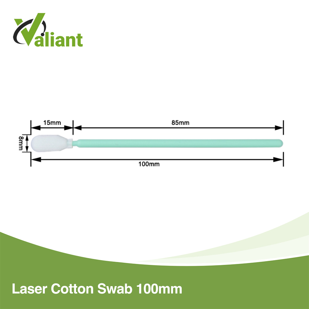 100 قطعة من مسحات القطن الصناع - مراجعة Industrial Laser Cleaning وسعره